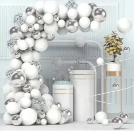 srebrny-chrom-konfetti-biel-girlanda-balonowa