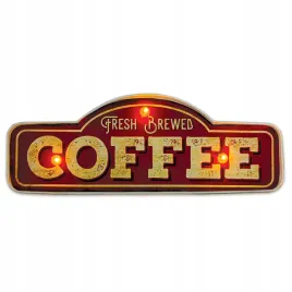 znak-metalowy-retro-led-fresh-brewed-coffee-forever-light