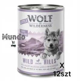 mokra-karma-wolf-of-wilderness-junior-smak-kaczka-400-g-12-szt