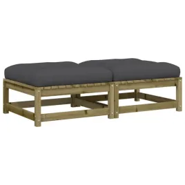 podnozki-ogrodowe-z-poduszkami-2-szt-impregnowana-sosna