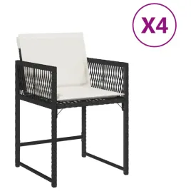 krzesla-ogrodowe-z-poduszkami-4-szt-czarne-polirattan