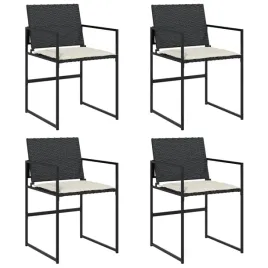 krzesla-ogrodowe-z-poduszkami-4-szt-czarne-polirattan