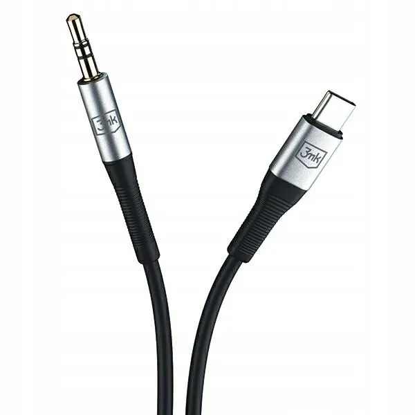 kabel-3mk-aux-usb-c-jack-35-mm-kolor-czarny