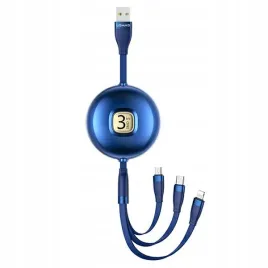 kabel-usams-u69-3w1-1m-lightning-microusb-usb-c-niebieski