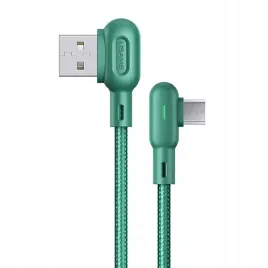 kabel-usams-microusb-2a-12m-katowy-u57-zielony