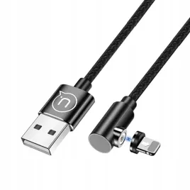 kabel-usams-usb-a-lightning-1m-katowy-magnetyczny-u54-czarny