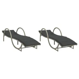 lezaki-z-poduszkami-2-szt-jasnoszare-polirattan