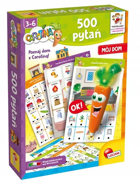carotina-500-pytan-moj-dom-marka-lisciani