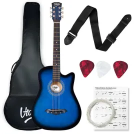 gitara-akustyczna-klasyczna-4-4-pelen-zestaw-kostki-pasek-pokrowiec-struny