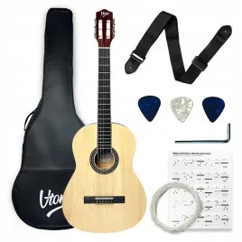 gitara-klasyczna-4-4-do-nauki-pelen-zestaw-pasek-kostki-struny-pokrowiec