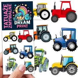 tatuaze-zmywalne-dla-dzieci-traktory-wzory-oryginalne