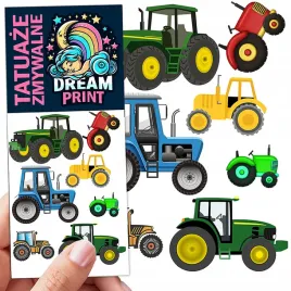 tatuaze-zmywalne-dla-dzieci-traktory-wzory-oryginalne
