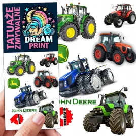 tatuaze-zmywalne-dla-dzieci-traktory-wzory-oryginalne