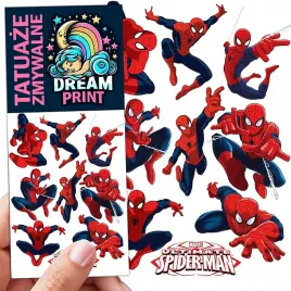 tatuaze-zmywalne-dla-dzieci-spiderman-wzory-oryginalne