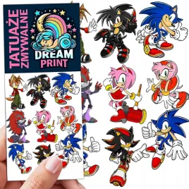 tatuaze-zmywalne-dla-dzieci-sonic-wzory-oryginalne