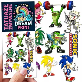 tatuaze-zmywalne-dla-dzieci-sonic-wzory-oryginalne