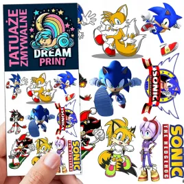 tatuaze-zmywalne-dla-dzieci-sonic-wzory-oryginalne