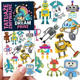 tatuaze-zmywalne-dla-dzieci-robots-wzory-oryginalne