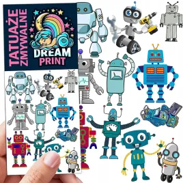 tatuaze-zmywalne-dla-dzieci-robots-wzory-oryginalne