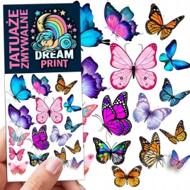 tatuaze-zmywalne-dla-dzieci-motylki-wzory-oryginalne