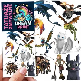 tatuaze-zmywalne-dla-dzieci-dzieciece-jak-wytresowac-smoka-oryginalne