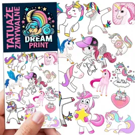 tatuaze-zmywalne-dla-dzieci-jednorozce-unicorn-wzory-oryginalne