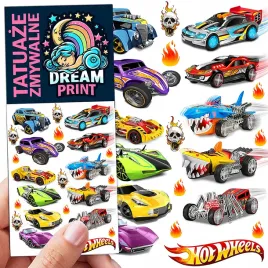 tatuaze-zmywalne-dla-dzieci-hot-wheels-wzory-oryginalne