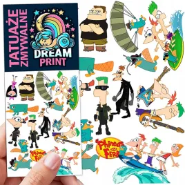 tatuaze-zmywalne-dla-dzieci-fineasz-i-ferb-wzory-oryginalne
