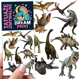 tatuaze-zmywalne-dla-dzieci-dinozaury-wzory-oryginalne