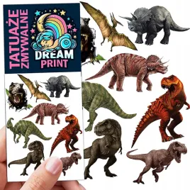 tatuaze-zmywalne-dla-dzieci-dinozaury-wzory-oryginalne