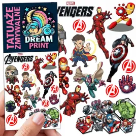 tatuaze-zmywalne-dla-dzieci-avengers-wzory-oryginalne