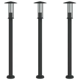 lampy-ogrodowe-na-slupku-3-szt-czarne-100-cm-stal