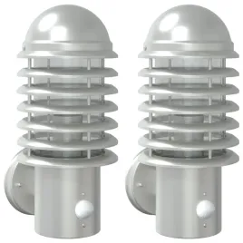 kinkiety-zewnetrzne-z-czujnikiem-ruchu-2-szt-srebrne-stal