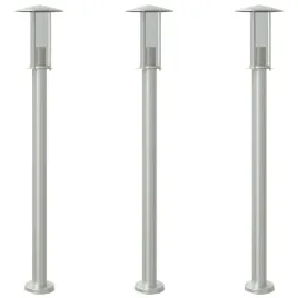 lampy-ogrodowe-na-slupku-3-szt-srebrne-100-cm-stal