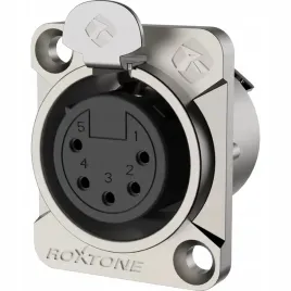 gniazdo-xlr-5-pin-tablicowe-montazowe-panelowe-instalacyjne-roxtone