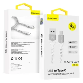 blavec-kabel-raptor-pleciony-usb-na-typ-c-pd-66w-6a-1-metr-cra-uc6ws10