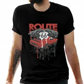 koszulka-meska-czarna-z-nadrukiem-droga-66-l