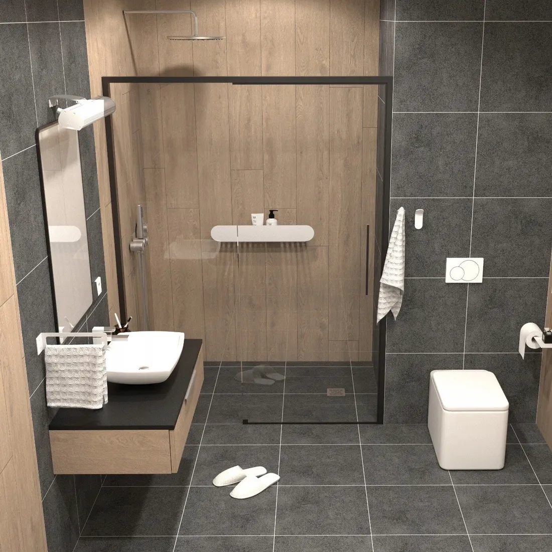 biala-polka-pod-prysznic-okragla-lazienkowa-scienna-metalowa-48-cm-gratis