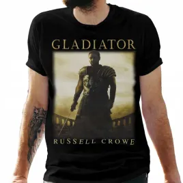koszulka-czarna-meska-z-nadrukiem-gladiator-xl