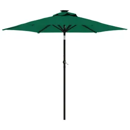 parasol-ogrodowy-na-stalowym-slupku-zielony-225x225x212-cm