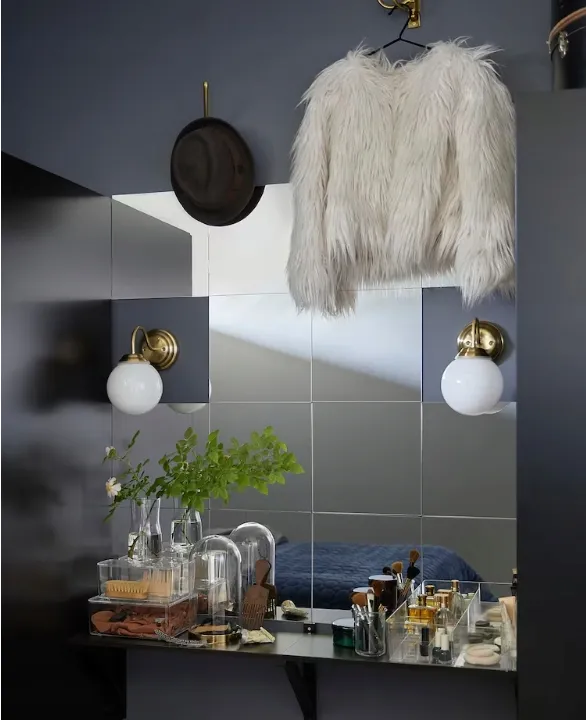 ikea-blodlonn-lustro-30x30-cm-stan-nowy