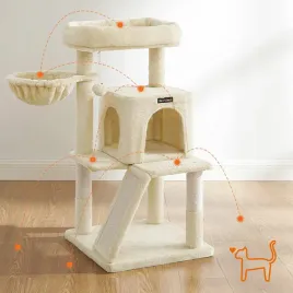 drapak-niski-legowisko-slupek-do-drapania-wieza-feandrea-61-100-cm
