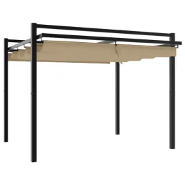 altana-ogrodowa-ze-zwijanym-dachem-taupe-3x3-m-aluminium