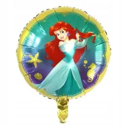 balon-foliowy-mala-syrenka-ariel-kolko-dekoracja-urodzinowa-na-przyjecie