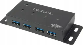 logilink-aktywny-hub-usb-3-0-4-portowy-czarny-aluminium-5120-mbps