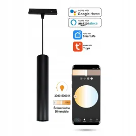 lampa-wiszaca-led-2-4ghz-tuba-10w-do-szyn-magnetycznych-smart-track-48vdc