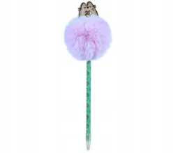 pusheen-dlugopis-z-pomponem