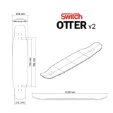 longboard-switch-otter-v2-flow-black-46-flex-2-stan-nowy-dlugosc-decku-116-cm