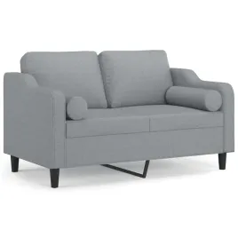 2-osobowa-sofa-z-poduszkami-jasnoszara-120-cm-tkanina