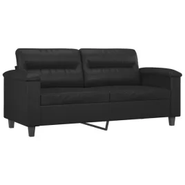 2-osobowa-sofa-czarna-140-cm-sztuczna-skora